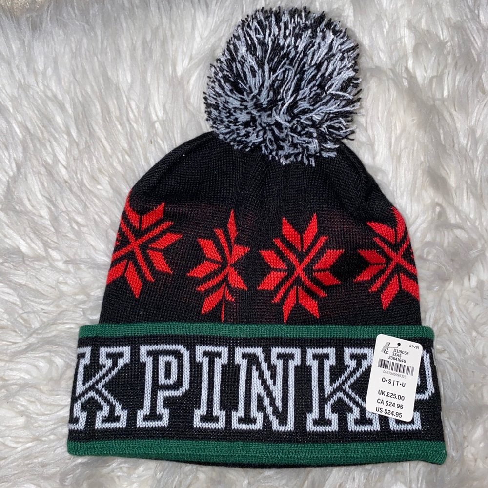 NWT Victoria Secret PINK Beanie
